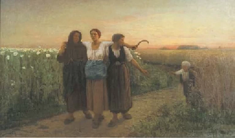 Ritorno dai campi, 1867